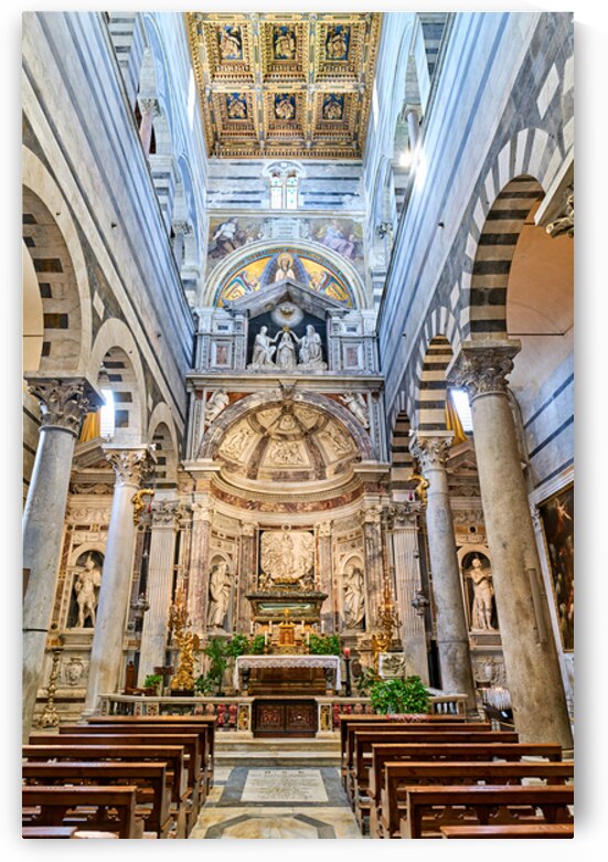 Visit the interior of Pisa Cathedral in Tuscany Italy by Marco Brivio
