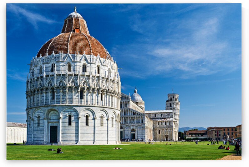 Explore the sights of Piazza dei Miracoli in Pisa Italy by Marco Brivio
