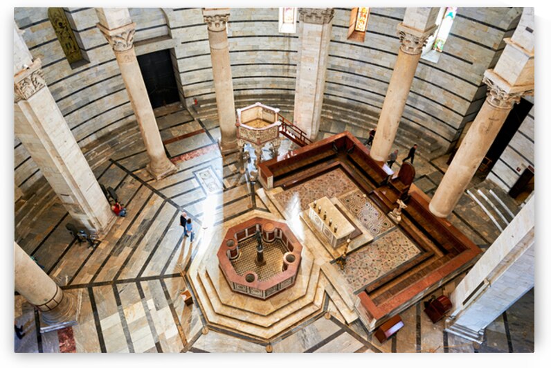 Explore the baptistery of st. john in pisa tuscany italy by Marco Brivio