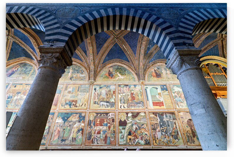 Interior of Collegiata di Santa Maria Assunta by Marco Brivio