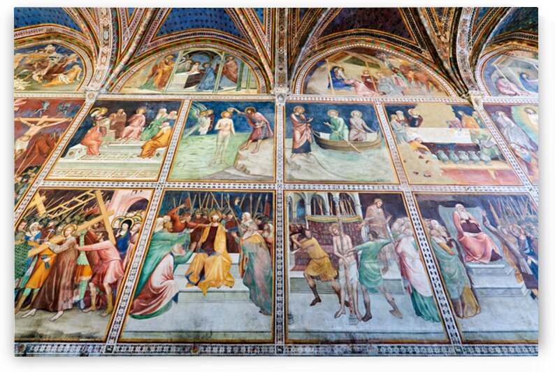 Art in the Collegiata di Santa Maria Assunta in San Gimignano by Marco Brivio