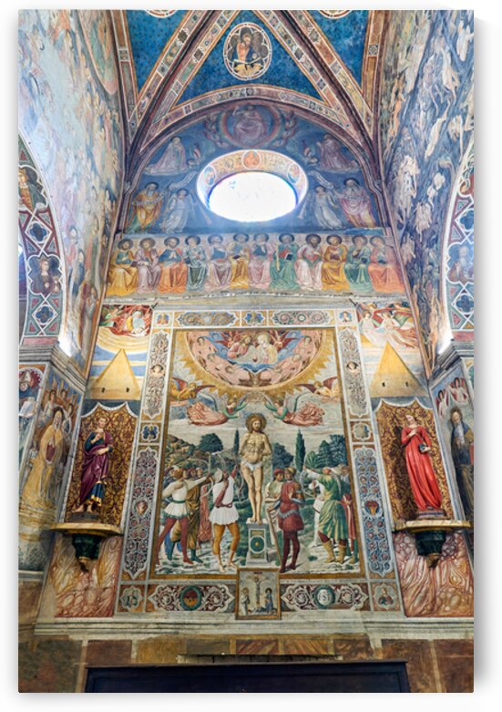Interior of Collegiata di Santa Maria Assunta by Marco Brivio