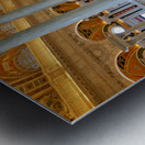 Inside the Library of Congress. Washington D.C. Metal print