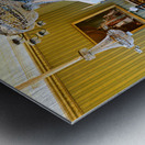 Caserta Campania Italy. The Royal Palace. The apartrment of King Joachim Murat Metal print