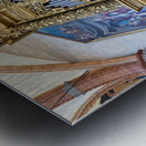 Verona Veneto Italy. Verona Cathedral Duomo di Verona. The organ Metal print