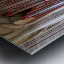 Organ and architecture in Saint Georges Minster in Dinkelsbuhl Metal print