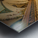 Visitors explore Museo di Capodimonte in Naples Campania Italy Metal print