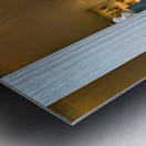 Marble statue of three Graces displayed in Metropolitan Museum o Metal print