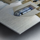 View of classic sculptures at Museo Nazionale del Bargello museu Metal print