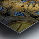 Visit to Santa Maria del Mar in Barcelona Spain Metal print