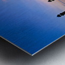 Sunset view of Badshahi Mosque in Lahore Pakistan Metal print