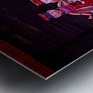 Water puppetry performance in Hanoi Vietnam Metal print