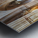 Exploring Bilbao cathedral in Spain during the day Metal print