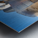 Guggenheim Museum in Bilbao shows modern design and structure Metal print