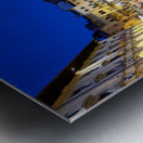 Piazza Grande at sunset offers dining and socializing in Arezzo Metal print