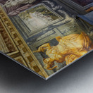 Explore vasari home museum in arezzo tuscany italy Metal print