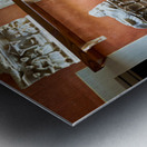 Exploring cinerary urns at Guarnacci Museum in Volterra Metal print