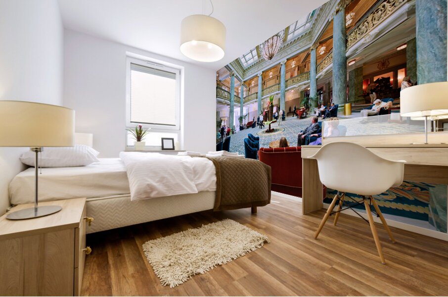 Joseph Smith memorial Building. Salt Lake City Utah USA Mural print