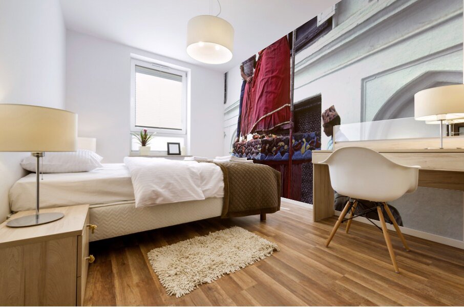 Nepal. Kathmandu. Mural print