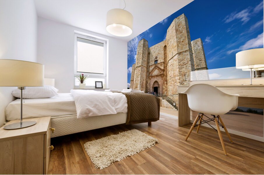 Apulia Puglia Italy. Castel del Monte Mural print