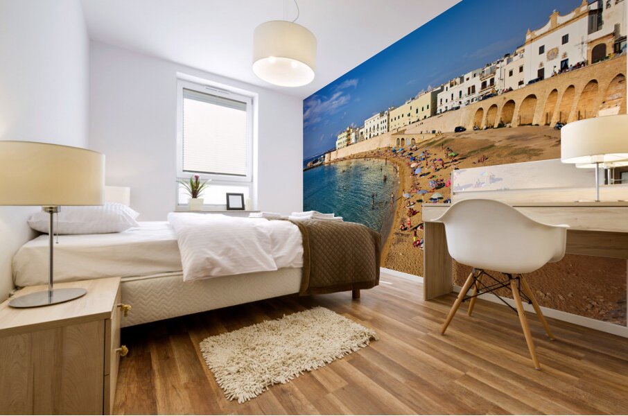 ITALY Puglia Gallipoli Mural print