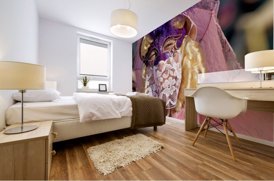 Venice Italy. The Carnival Mural print