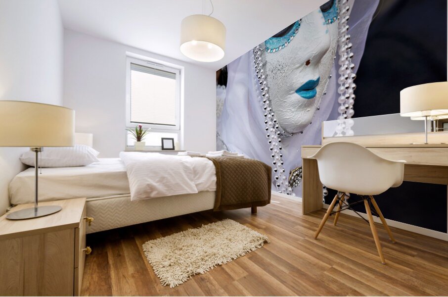 Venice Italy. The Carnival Mural print