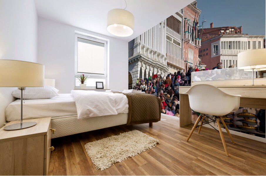 Venice Italy. The Carnival Mural print