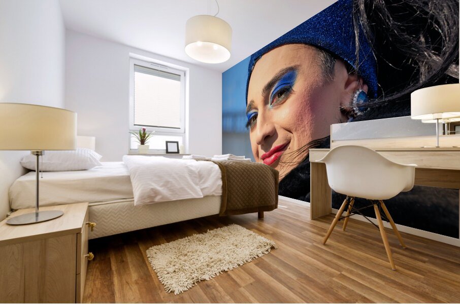 Venice Italy. The Carnival Mural print