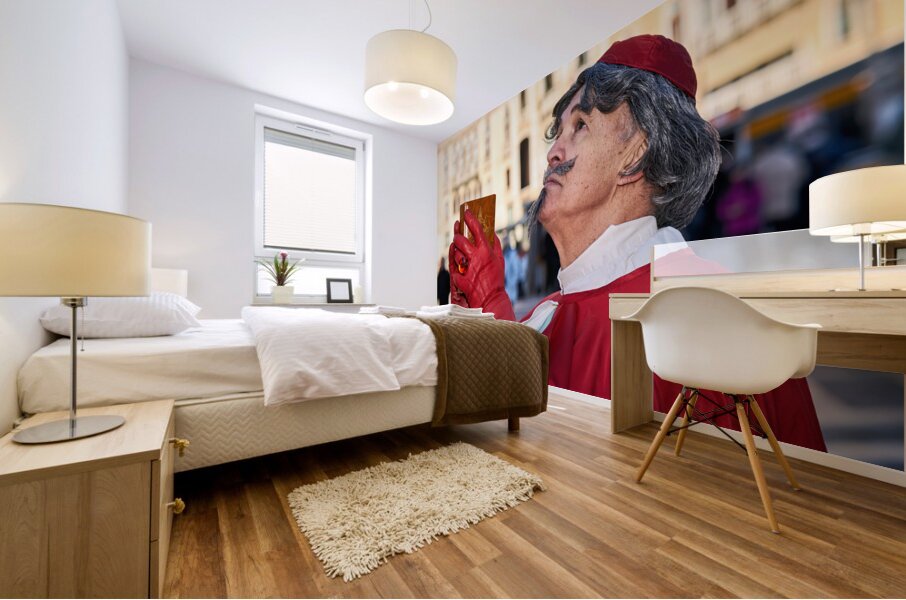 Venice Italy. The Carnival Mural print