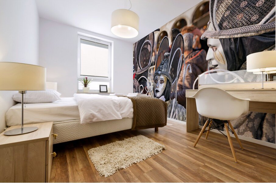 Venice Italy. The Carnival Mural print
