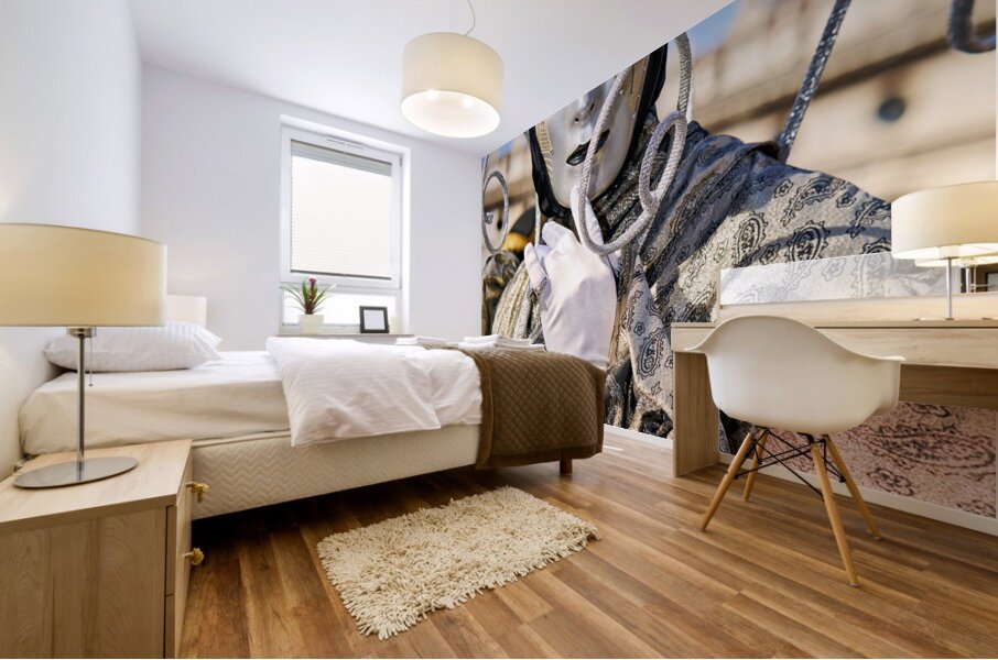 Venice Italy. The Carnival Mural print