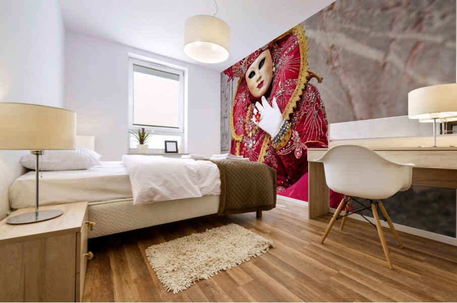 Venice Italy. The Carnival Mural print