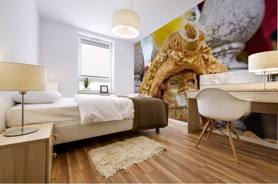 Venice Italy. The Carnival Mural print