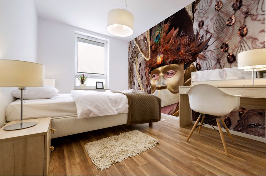 Venice Italy. The Carnival Mural print