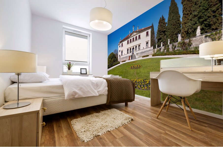 Vicenza Veneto Italy. Villa Valmarana ai Nani frescoed  by Giambattista and Giandomenico Tiepolo Mural print