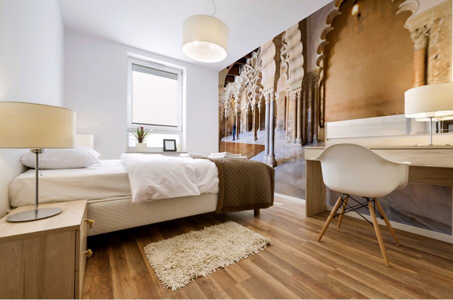 Zaragoza. Saragossa. Aragon. Spain. Aljafería Palace Mural print