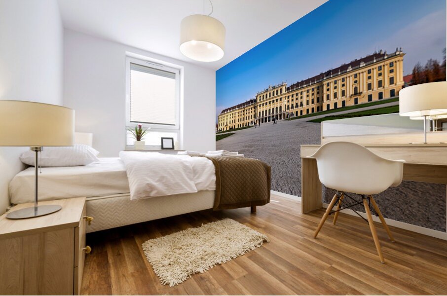 Majestic Schönbrunn Palace Vienna. Mural print