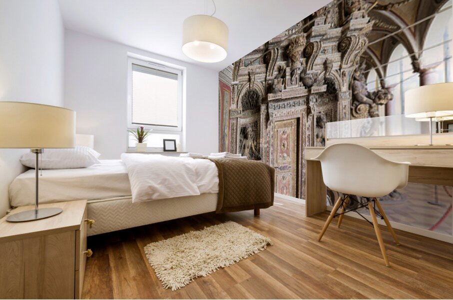 Visit Residenz Palace in Munich to see historical architecture Mural print