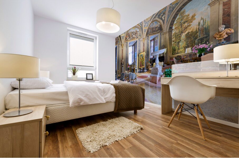 Exploring the beauty of Colonna Art Gallery in Palazzo Colonna Mural print