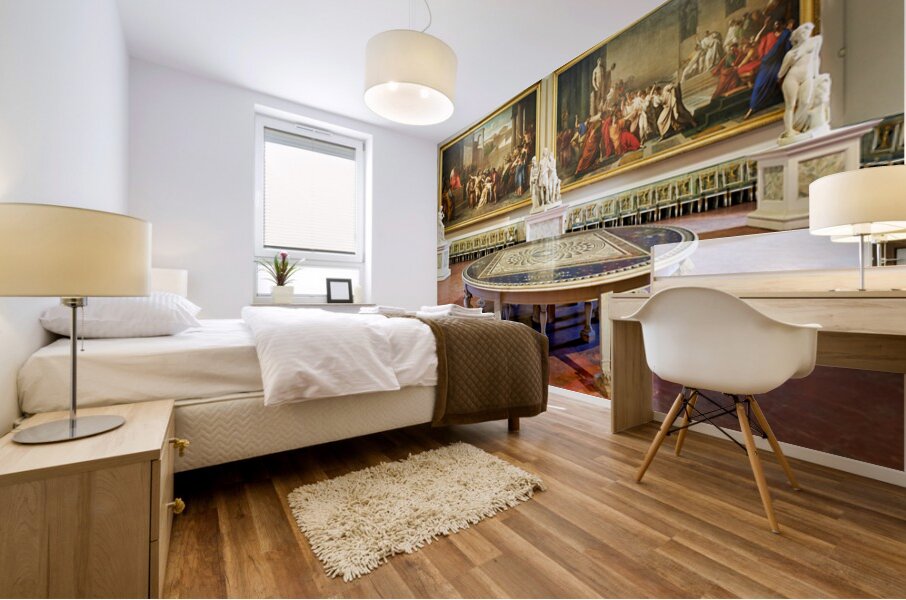 Art display at Museo di Capodimonte in Naples Campania Italy Mural print