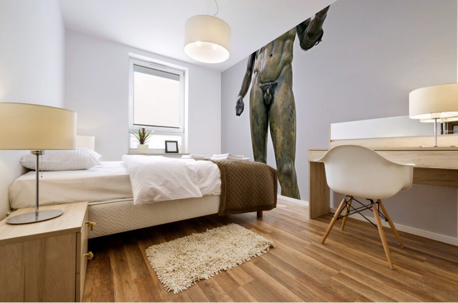 Riace Bronze statue B displayed in Reggio Calabria Museum Mural print