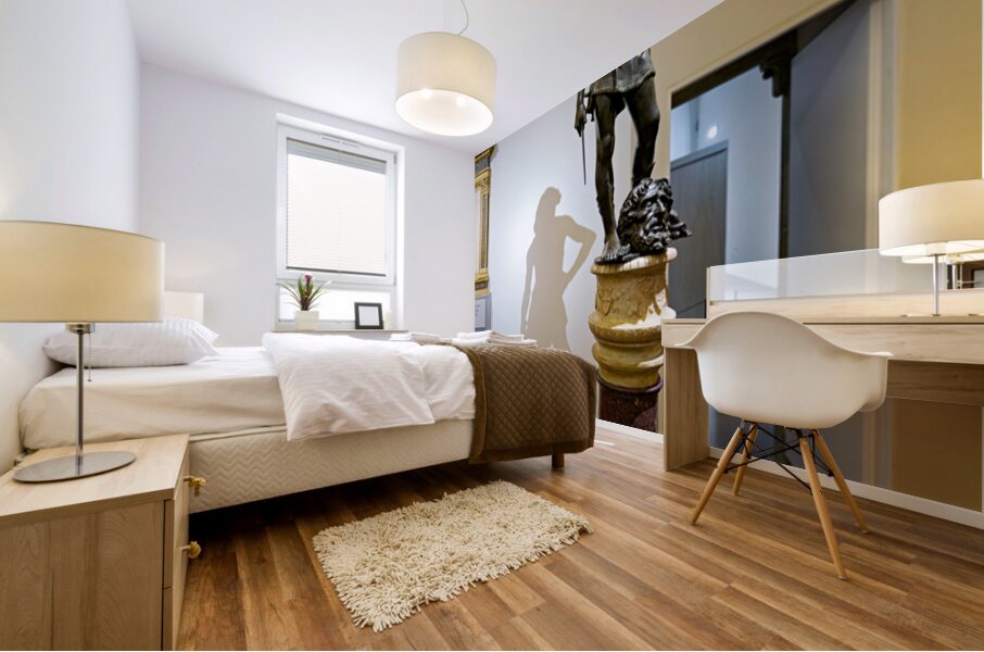 David statue by Donatello at Museo Nazionale del Bargello in Flo Mural print