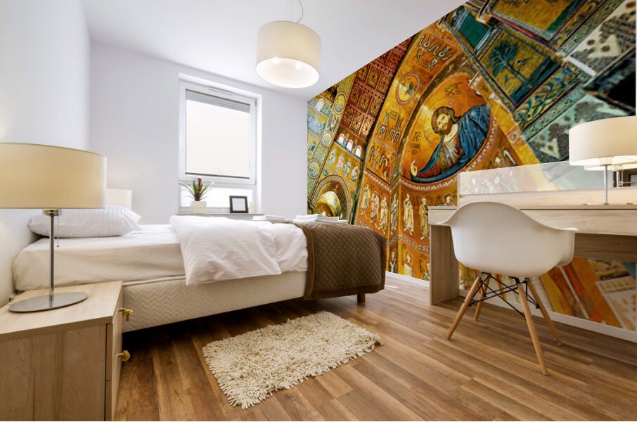 Explore Duomo di Monreale in Palermo Sicily with stunning art Mural print