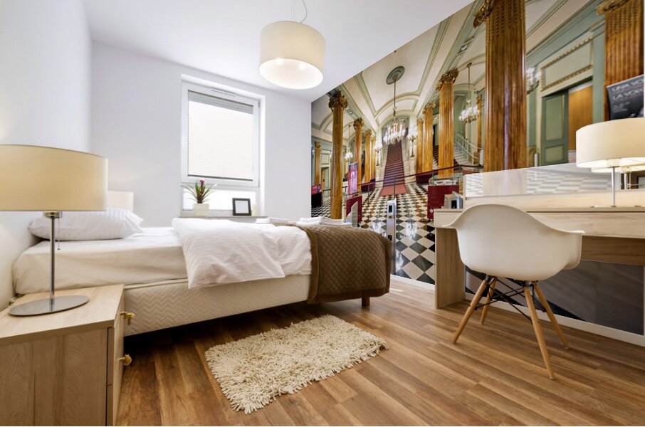 Visit Gran Teatre del Liceu Opera House in Barcelona Mural print