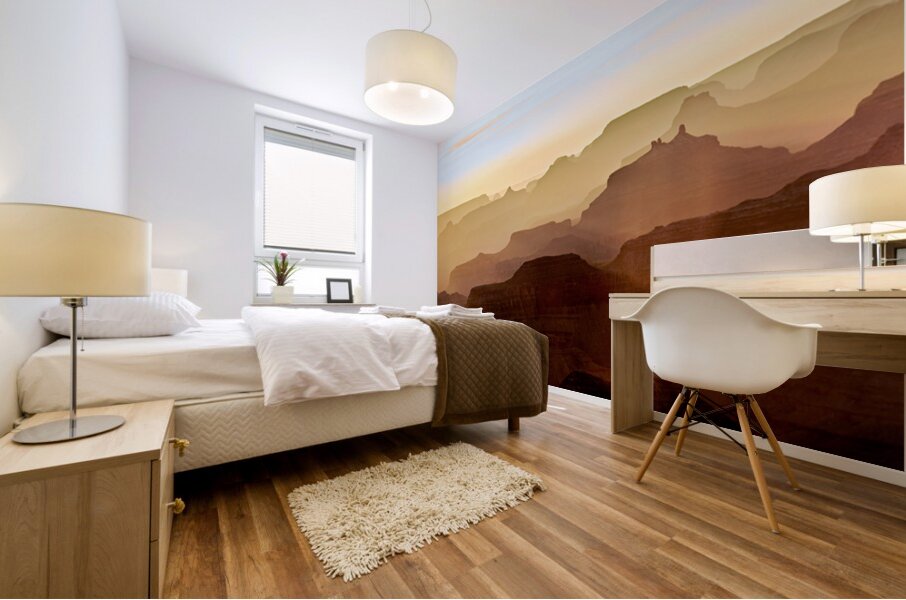 Lipan Point at sunrise in Grand Canyon National Park Mural print