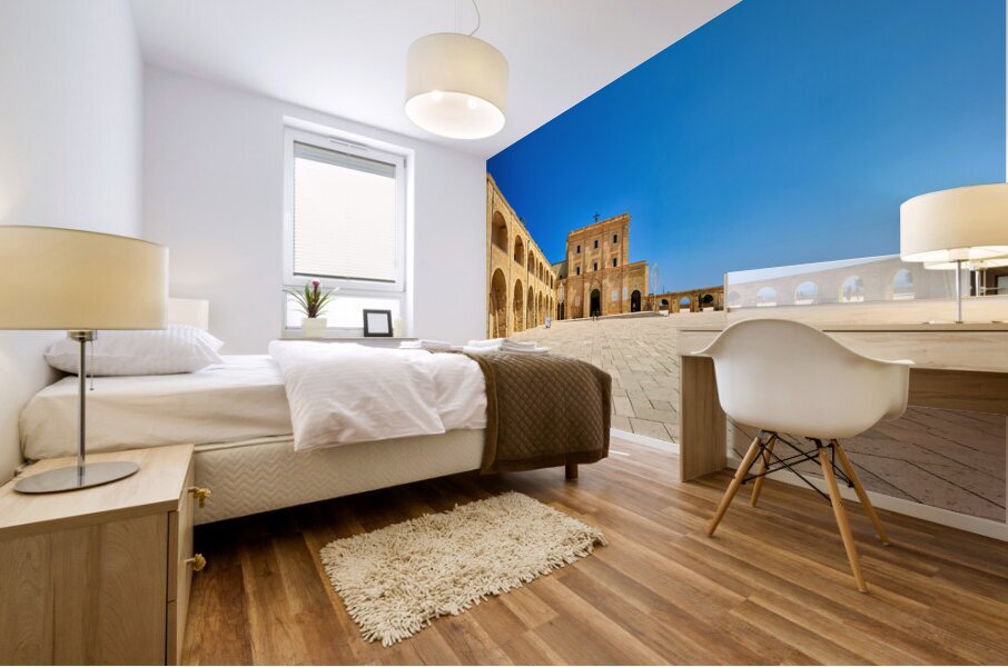 Salento. Apulia Puglia Italy. Santa Maria di Leuca. Santuario di Santa Maria de Finibus Terrae Mural print