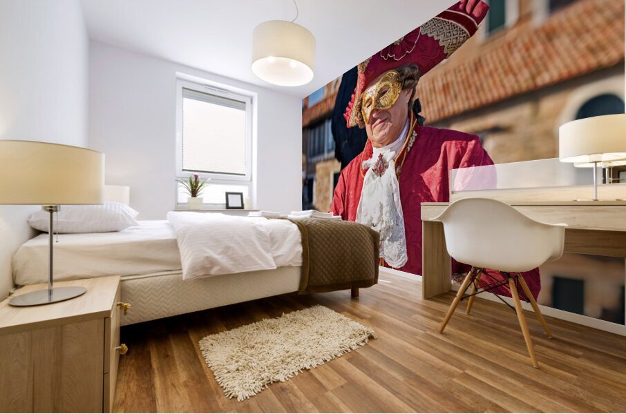 Venice Italy. The Carnival Mural print