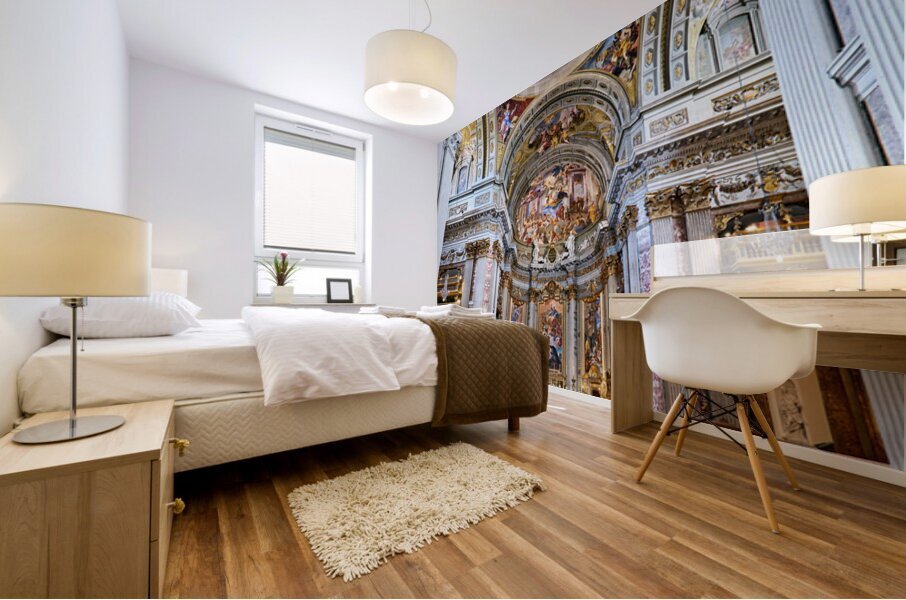 Visit St. Ignatius Church in Rome Lazio and enjoy its rich histo Mural print