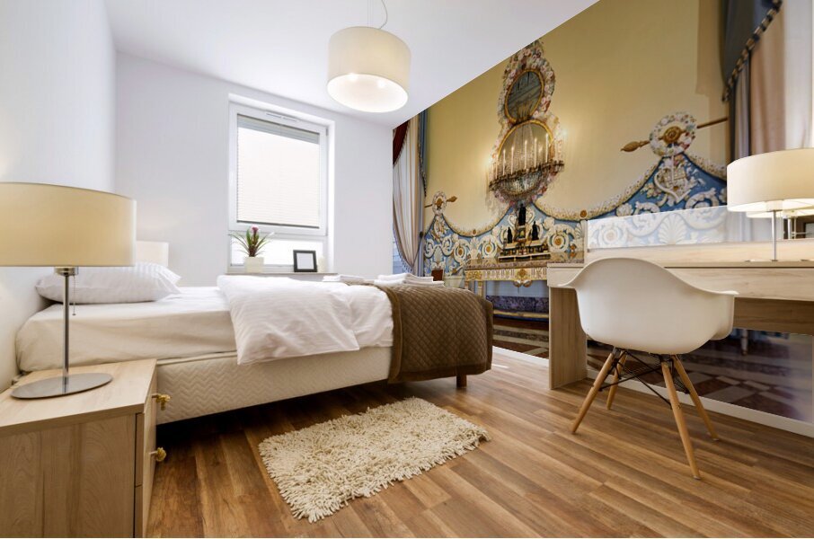 Visit to Museo di Capodimonte in Naples Campania Italy Mural print